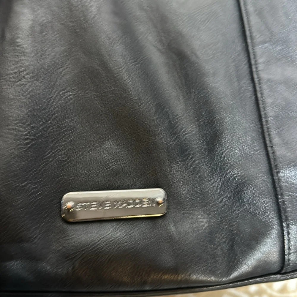 Steve Madden Faux Leather Tote - Picture 13 of 16